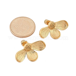 Pendientes de acero inoxidable 304 para mujer&nbsp;EJEW-B114-05G