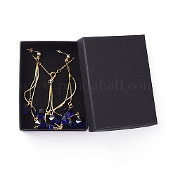 Kits de boucles d'oreilles & colliers avec pendentif&nbsp;SJEW-JS01075-03