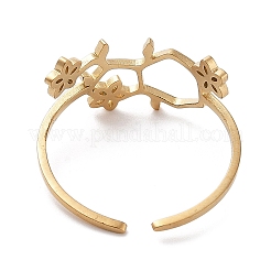 Anelli polsini in acciaio inossidabile 304&nbsp;RJEW-Q002-02G