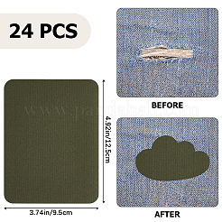 Reparaturflicken aus Jeansstoffimitat zum Aufbügeln/Aufnähen&nbsp;FIND-WH0152-199A-01