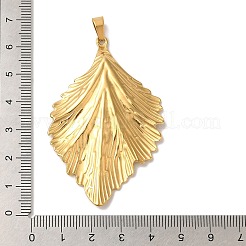Ionenplattierung (IP) 304 Edelstahl große Anhänger&nbsp;STAS-M017-10G