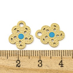 Ciondoli in acciaio inossidabile chirurgico 316 smaltati&nbsp;STAS-M073-25G