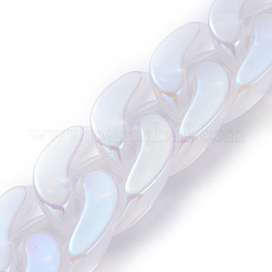 Mailles chaînes en acrylique à la main&nbsp;AJEW-JB00569-03