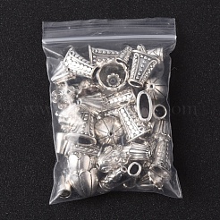 50 pz 10 stile tibetano lega multi-petalo perline cappucci&nbsp;TIBE-YW0001-77