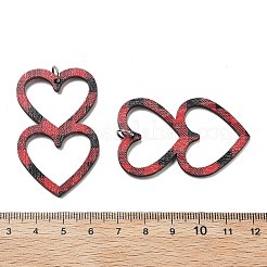 Pendentifs en bois imprimées&nbsp;FIND-R050-02H