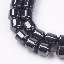 Säulenmagnetische synthetische Hämatitperlenstränge&nbsp;X-G-Q235