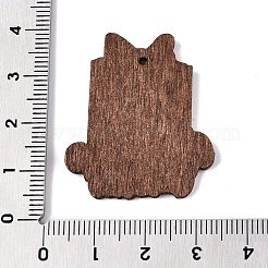Pendentifs en bois de peuplier imprimé&nbsp;FIND-N005-74V-02