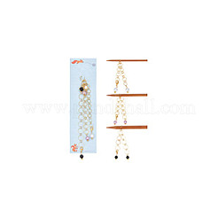 3 Stück 3 Stile Acryl-Anhänger zum Stricken von Reihenzählketten&nbsp;HJEW-NB00069
