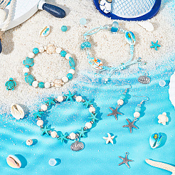 DIY-Set zur Herstellung von Perlen mit Meeresmotiven&nbsp;DIY-SC0031-28