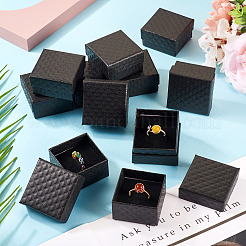 Geschenkboxen aus Karton mit Rautenstruktur und Ringen&nbsp;CON-TAC0001-07C
