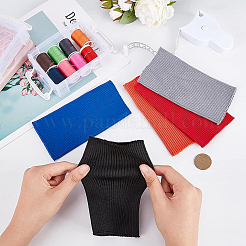 10 Stück Polyester-Ärmelschoner mit Rippenmuster&nbsp;FIND-FG0001-66
