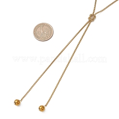 Lariat-Halsketten aus Edelstahl 304&nbsp;NJEW-JN05887