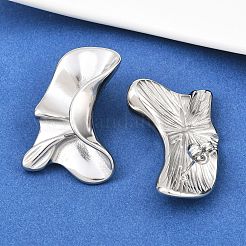 Pendientes de pepitas de acero inoxidable 304&nbsp;EJEW-K268-77P