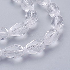 Abalorios de vidrio&nbsp;GLAA-R024-15x10mm-12