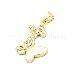 Pendentifs en laiton zircon cubique transparent&nbsp;KK-A221-16A-G