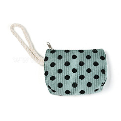 Große Clutch-Taschen aus Cord mit Polka-Dots&nbsp;AJEW-N003-27