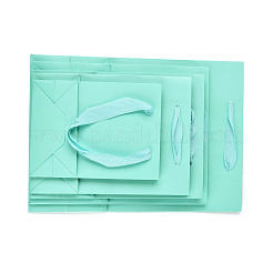 10 Stück Geschenk-Einkaufstüten-Set aus Kraftpapier in 5 Größen&nbsp;AJEW-T013-10C
