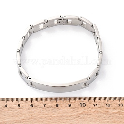 201 Edelstahl-Uhrenarmband-Kettenarmbänder&nbsp;BJEW-B078-175P