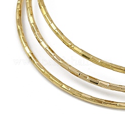 7 Stück vakuumplattiertes PVD-Armreif-Set aus Edelstahl 201 für Damen&nbsp;BJEW-F476-03G