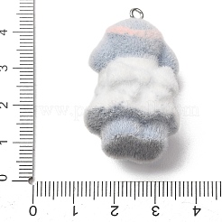 Anhänger aus undurchsichtigem Kunstharz mit Tiermotiven&nbsp;RESI-G130-01G