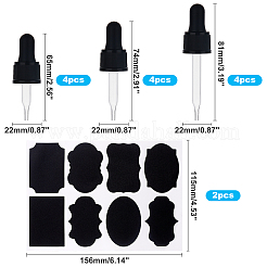 Glas Teardrop Set Transfer abgestufte Pipetten&nbsp;TOOL-PH0001-08
