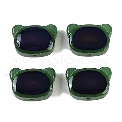 Perline di vetro bicolore&nbsp;GLAA-Z007-09D