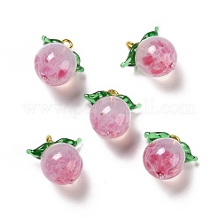Manuelle Bunte Malerei Anhänger & Charms&nbsp;LAMP-A150-03MG-A01