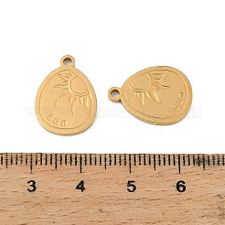 Pendentifs en acier inoxydable 304&nbsp;STAS-D215-06G