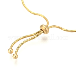 Fabrication de bracelets réglables en acier inoxydable 304 avec placage ionique (IP)&nbsp;LS-STAS-G169-02G