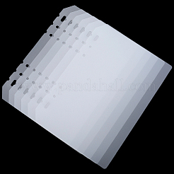 PP-Kunststoff-Ordnerregisterteiler&nbsp;AJEW-WH20020-315A