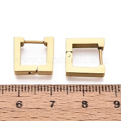 Pendientes de aro de acero inoxidable 304&nbsp;STAS-T074-46G-A