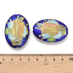 Handmade Cloisonne Perlen&nbsp;CLB-Z001-02G