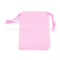 Kordeltaschen aus Samtgewebe&nbsp;TP-C001-70X90mm-1