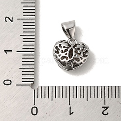 Breloques en laiton avec zircone cubique de micro pave&nbsp;KK-C058-06P