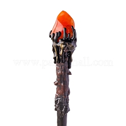 Bacchetta magica in agata rossa naturale&nbsp;PW-WGDD8BB-01