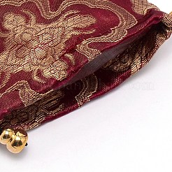 Sacchetti di stoffa per imballaggio regalo sacchetti con coulisse&nbsp;ABAG-WH0035-01N