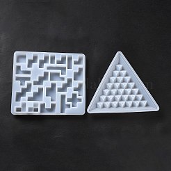 Pyramiden-Puzzle-Silikonformen&nbsp;DIY-F110-01