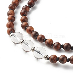 108 collier de perles de prière mala&nbsp;NJEW-JN03775