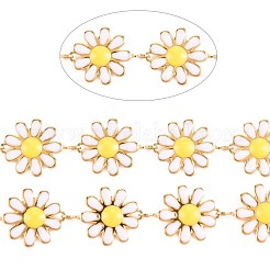 Ionenplattierung (IP) 304 Edelstahl Sonnenblumen-Gliederketten&nbsp;STAS-N092-03LG