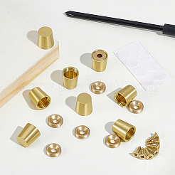 8 Stück Möbelgleiter aus Messing&nbsp;KK-NB0004-14