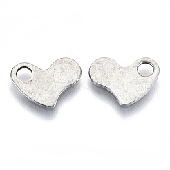 Anlaufgeschützte Charms aus Edelstahl 201&nbsp;LS-STAS-R116-008