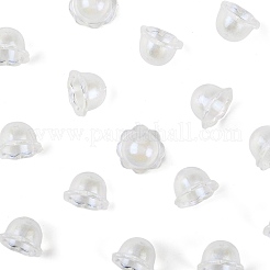 50 Stück transparente Acryl-Perlenkappen&nbsp;OACR-FS0002-41