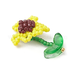 Pendenti con perline di vetro&nbsp;PALLOY-MZ00876