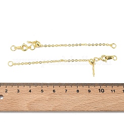 Rallonge de chaîne de câble en laiton&nbsp;KK-G557-10G