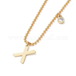 Colliers pendentif lettre a ~ z&nbsp;NJEW-JN02837