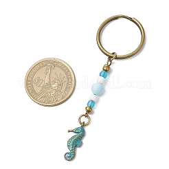 Porte-clés pendentif conque en alliage&nbsp;KEYC-JKC01225-04