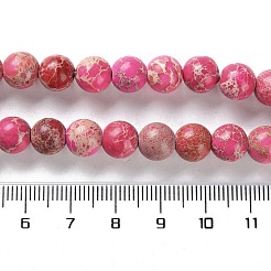 Gefärbte natürliche Regalit/Imperial Jaspis/Meeressediment Jaspis Perlen Stränge&nbsp;G-B124-C01-14