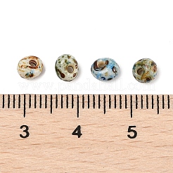 Perline di vetro picasso&nbsp;SEED-Q038-03B