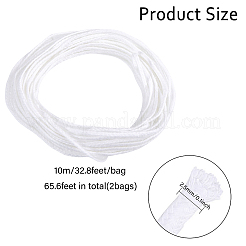 10 m de cordon en coton&nbsp;OCOR-WH0058-83B