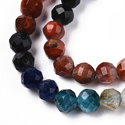 Naturali e sintetici misti perline pietra preziosa fili&nbsp;G-D080-A01-01-24